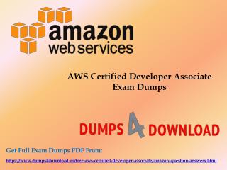 Latest 2017 AWS Certified Developer Associate Exam Questions