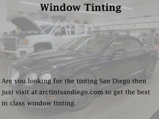 Window Tinting - arctintsandiego.com