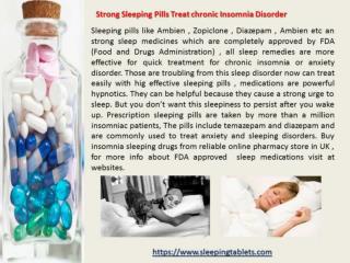 Find Online Best Sleep Medicines Store in UK