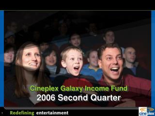 Cineplex Galaxy Income Fund 2006 Second Quarter