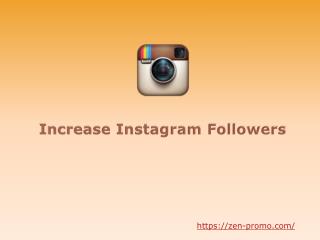 Increase Instagram Followers