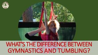 Whats The Difference Between Gymnastics And Tumbling