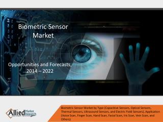 Current and Future Industry Trends of Biometric Sensor Market, 2014–2022
