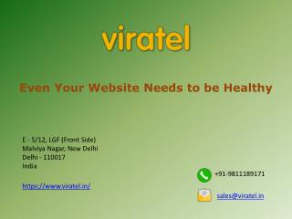 Even Your Website Needs to be Healthy