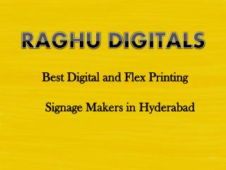 Signboard Manufacturers, Dealers in Hyderabad