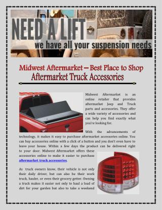 Aftermarket Jeep Accessories