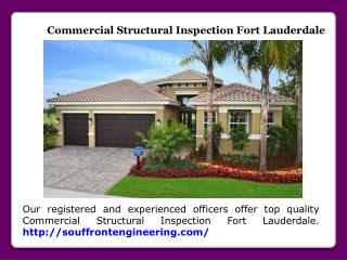 Residential Structural Inspection Miami Beach
