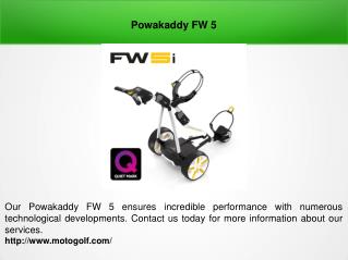 Powakaddy FW 5