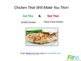 Easy Healthy Food Alternatives | Fitho