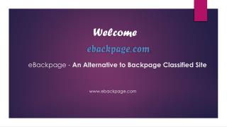 Backpage alternative