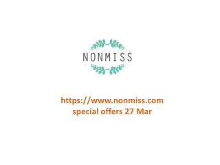 www.nonmiss.com special offers 27 Mar