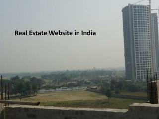 real estate website in India