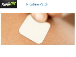 Nicotine Patch