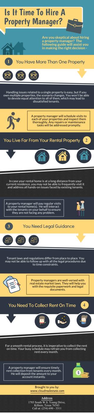 Is It Time To Hire A Property Manager?
