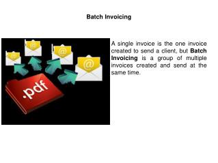 Batch Invoicing