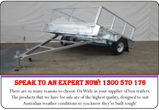 Single Axle Car Trailer Manufacturers Brisbane