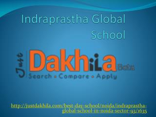 Indraprastha Global School Noida