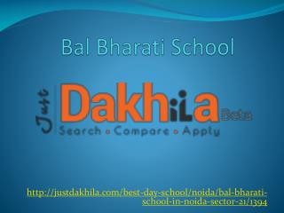 Bal Bharati School Noida