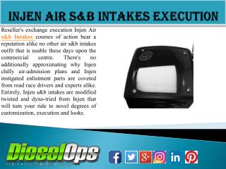 Injen Air s&b Intakes Execution