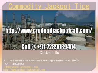 Commodity Jackpot Tips