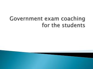 TNPSC Coaching Centres