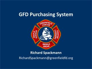 GFD Purchasing System