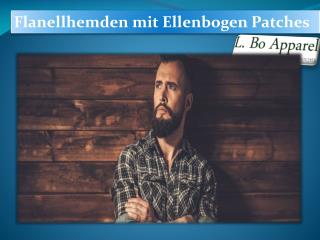 Flanellhemden mit Ellenbogen Patches