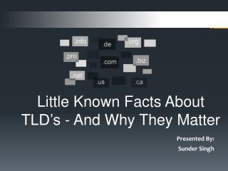 Little Known Facts About TLD’s - And Why They Matter