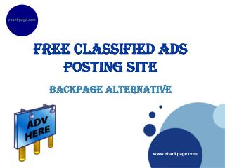 Backpage Alternative