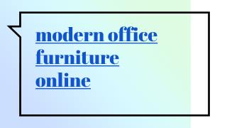 modern office furniture online