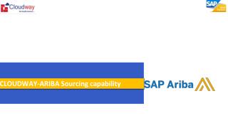 CLOUDWAY-ARIBA Sourcing capability