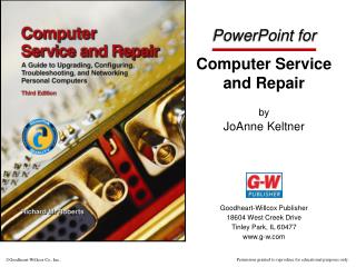 PowerPoint for Computer Service and Repair