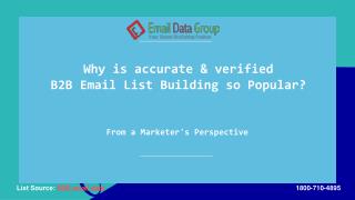 Importance of B2B Mailing List