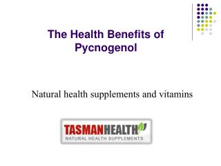 tasmanhealth.co.nz | Nature's Way Pycnogenol 50mg