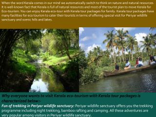 Kerala Tour Packages from Delhi