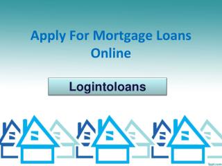 Mortgage Loan Providers in Hyderabad, Apply For Mortgage Loans Online, Mortgage Loans in Hyderabad – Logintoloans