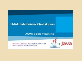 j2ee online training