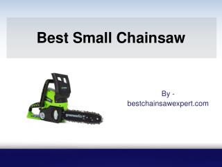 Best Small Chainsaw