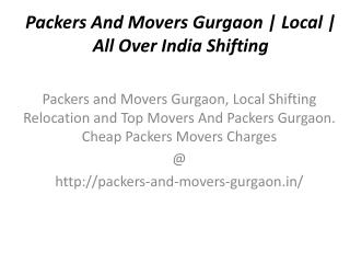 Packers And Movers Gurgaon | Get Free Quotes | Compare and Save