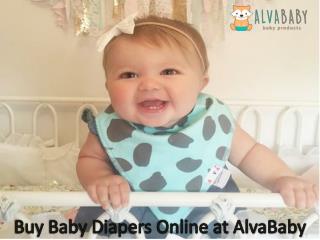 Buy Baby Diapers Online at AlvaBaby