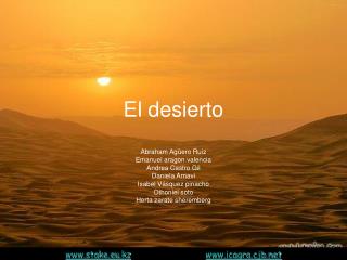 El desierto