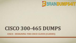 300-465 Braindumps