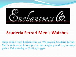 Scuderia Ferrari Men's Watches