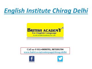 English Institute Chirag Delhi