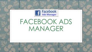 Facebook Advertising Account