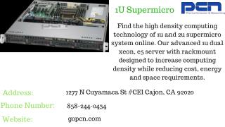 1U Superserver