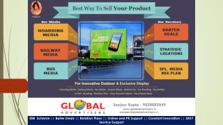 Affordable Outdoor Ad Agency in Raipur - Global Advertisers
