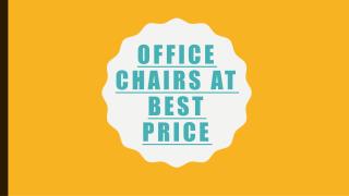 office chairs at best price pdf