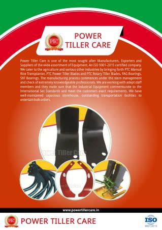 Power Tiller Care Odisha India