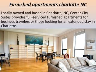 Furnished apartments charlotte NC